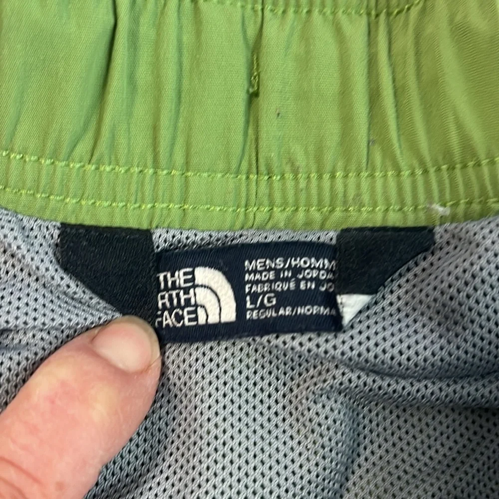 The North Face Lime Green Shorts swim trunks